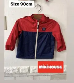 Miki House フード付きジャケット 90cm 赤