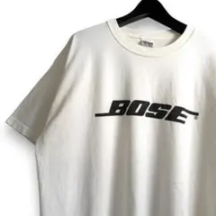 VINTAGE 古着 00s BOSE 企業ロゴ プリントTシャツ N44のサムネイル