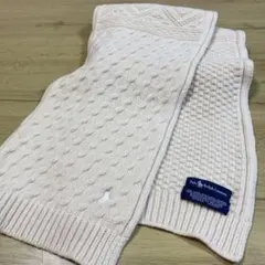 Polo Ralph Lauren ケーブル編みマフラー クリーム色