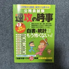 公務員試験 速攻の時事
