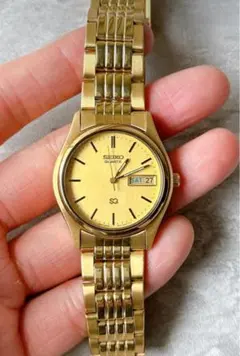 2026年最新】SEIKO 5 文字盤カラー：ゴールド メンズ 腕時計(クォーツ