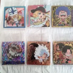 ワンピース　大海賊シールウエハース12弾　シール6枚