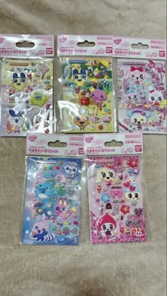 たまもりしーる リフィル ぷっくりシール たまごっち 5枚セット