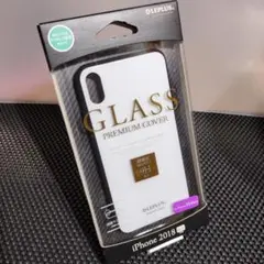 iPhone XS Max ケース カバー 背面ガラスシェルケース