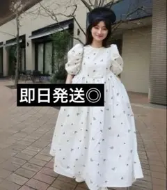 Bibiy. ELODIE FRILL DRESS ホワイト - メルカリ