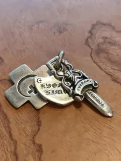 クロムハーツ　氷室　京介　ヒムロ　スリートリンケッツ　未使用 楽天市場】美品□CHROME HEARTS クロムハーツ SV925 氷室京介