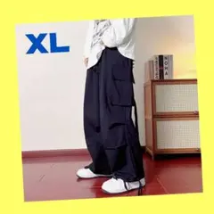 カーゴパンツ　ワイドパンツ　ワークパンツ　ミリタリーパンツ　メンズパンツ　韓国