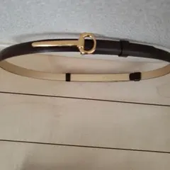 ANAYI アナイ ゴールド金具 ベルト　ブラウンのサムネイル