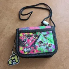 Splatoon 2 キッズ用 二つ折り財布 ストラップ付き