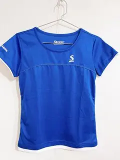 Srixon 半袖 Tシャツ Mサイズ 速乾 ブルー テニス ゴルフのサムネイル