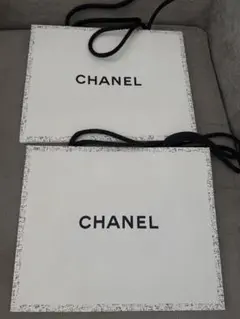 値下げ！ 未使用　シャネル　紙袋　2枚セット　ショッパー