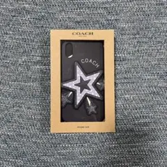 ♡新品♡ COACH iPhone スマホケース シリコン スター ネイビー