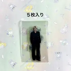 timelesz 消えない花火 クリアフレークシール 5枚 菊池風磨 ② - メルカリ
