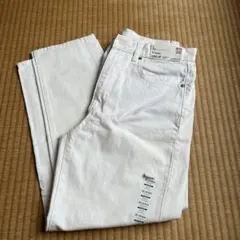 UNIQLO スラウチテーパードアンクルジーンズ　25