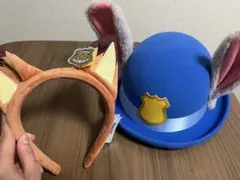上海ディズニー ズートピア ファンキャップ ニック ジュディのサムネイル