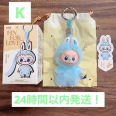 【正規品】PIN FOR LOVE Labubu アルファベット【K】