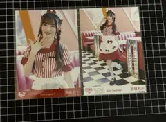 音嶋莉沙 仲直りシュークリーム 生写真 2枚