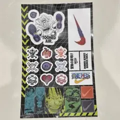 ONE PIECE × NIKEステッカー シール コラボ