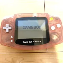 ＊値下げ＊【動作確認済み】ゲームボーイアドバンス 本体 クリアピンク