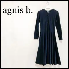 vintage アニエスベー　シンプル　コットン　ワンピース　ロングワンピース