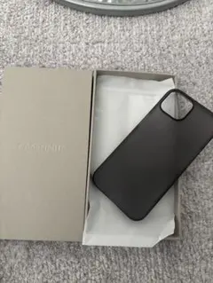 CASEFINITE iPhone15ブラックソフトケース
