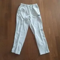 Puma ホワイト トレーニングパンツ