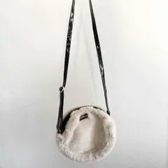 ショルダーバッグ ファーバッグ ファー 丸型