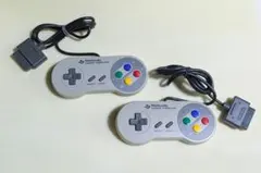 匿名配送 ニンテンドー純正品 スーパーファミコン コントローラー 2個 SFC