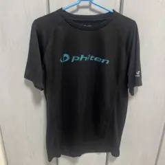 ファイテン バレーボール ブラックTシャツ Oサイズ 練習着