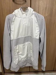 Nike フリースフード付きパーカー M グレー