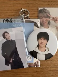 SEVENTEEN NEW THE 8 ミンハオ ミニポーチ　ケレン　缶バッジ