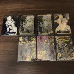 ジョジョキャラバン複製原画展箔押しクリアカードコレクション B全種