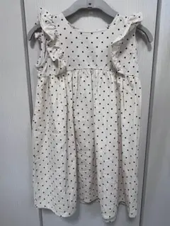 120cm ノースリーブ　ワンピース　水玉のサムネイル