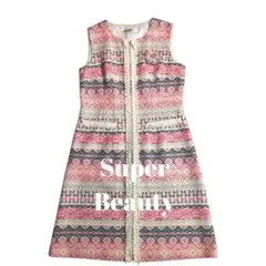 2026年最新】super beauty レディース ノースリーブひざ丈ワンピースの