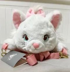 ディズニーストア　マリー　ぬいぐるみ風　マルチポシェット