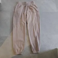 新品未使用　Nike 　ナイキ　ピンクベージュ スウェットパンツ S
