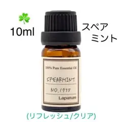 【天然精油】 100%pure 精油　スペアミント　ミント　アロマオイル