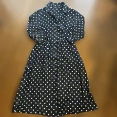 23区 POLKA DOT PRINT ドット　ワンピ　32