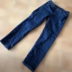 130㎝　UNIQLO デニムパンツ ゴムウエスト