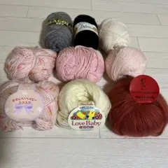 毛糸 大量 묶음 판매 毛糸セット ハンドメイド モヘヤ毛糸 編み物 編み物