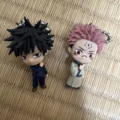 呪術廻戦 フィギュアストラップ 2体セット