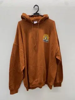【古着】Jerzees オレンジ パーカーのサムネイル