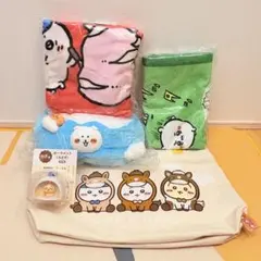 ちいかわ・ナガノキャラクターズ ★ ハッピーバッグ 詰合せ ④点セット