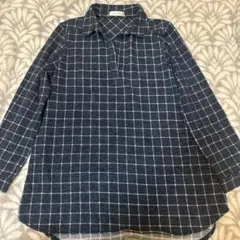 GIVORS 柔らかくて伸びるロングシャツ