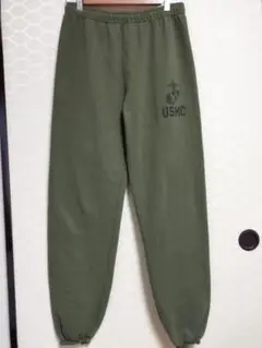 (4869)USMC.トレーニングスウェットパンツ　米軍実物　ユーズド