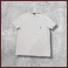 t*y様 US古着 NAUTICA ワンポイントロゴ Tシャツ 半袖 ピンク M