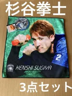 【非売品】2杉谷拳士　日ハム　3点セット　タオル　コースター　箸置き