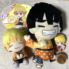 鬼滅の刃　我妻善逸　ぬいぐるみ　セット