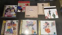 匿名配送　送料無料　サクラ大戦1 2 花組対戦コラムス　セガサターン