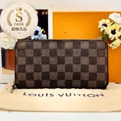 ✨定番ダミエエベヌ✨ ルイヴィトン 長財布 男女兼用 ジッピー